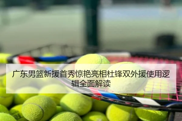 广东男篮新援首秀惊艳亮相杜锋双外援使用逻辑全面解读