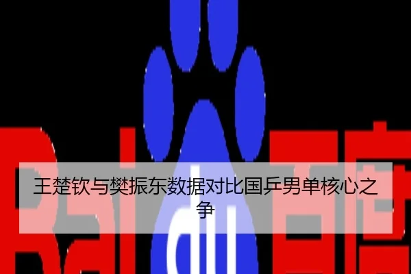 王楚钦与樊振东数据对比国乒男单核心之争